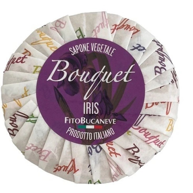 BOUQUET SAPONE VEG IRIS 100G