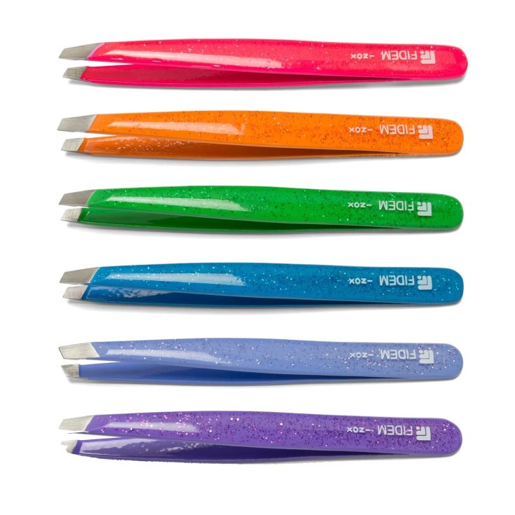 B49 FIDEM PINZA INOX GLITTER