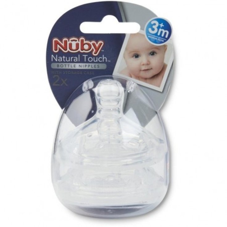 NUBY NT TETT SIL FLU MEDIO 2PZ