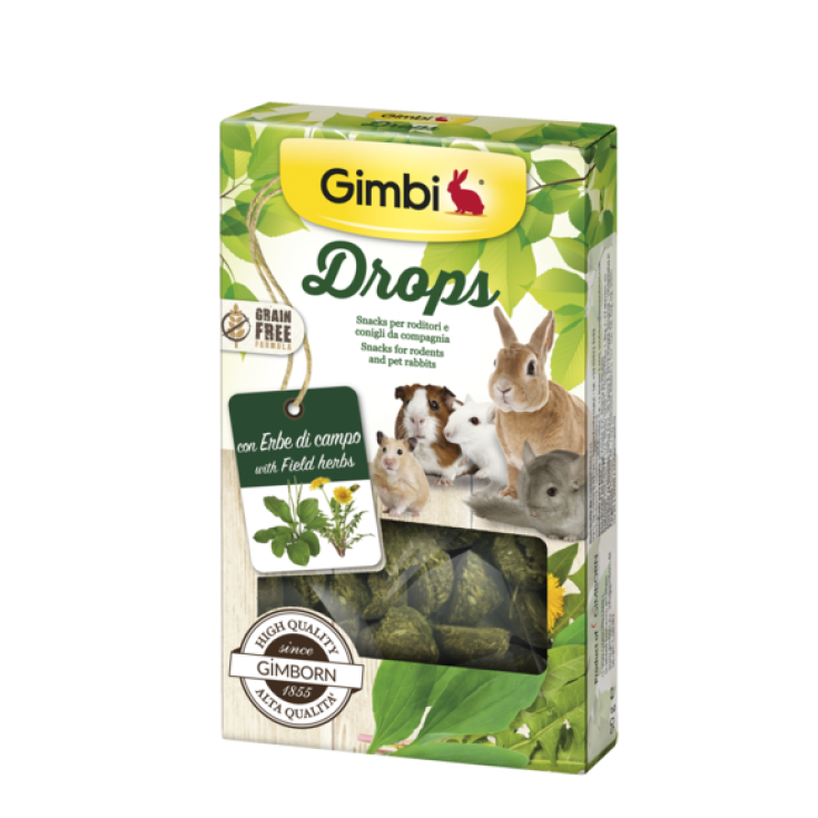 GIMBI DROPS ERBE DI CAMPO 50G