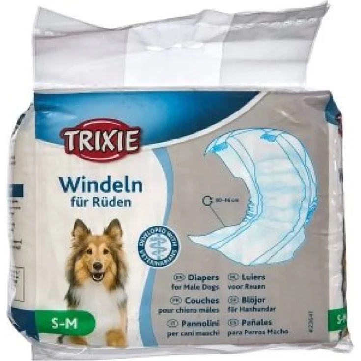 PANNOLINI FASCIA CANI MAS S-M