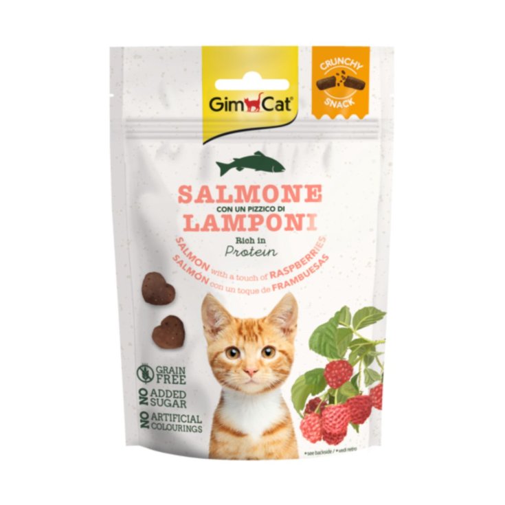 GIMCAT CRUNCHY SNACKS SALM 50G