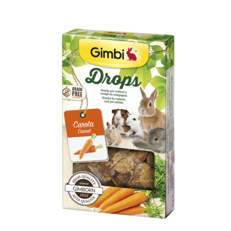 GIMBI DROPS CAROTE 50G