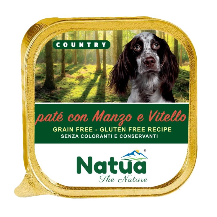 NATUA DOG COUNTRY MANZO VIT 300 GR