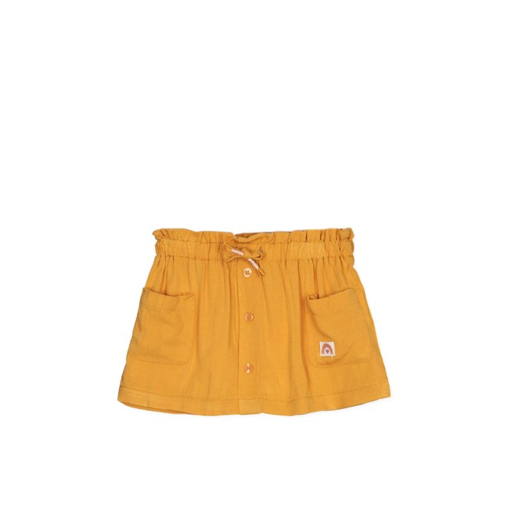 Gonna bimba neonato bambina Losan giallo