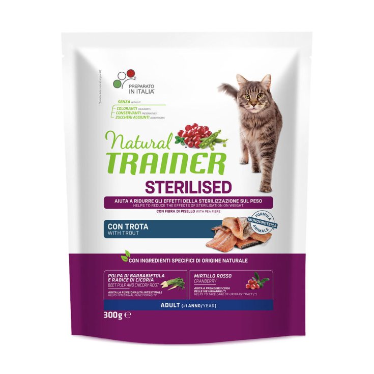 N.F. NATURAL ADULT CAT STER TROTA 300 GR