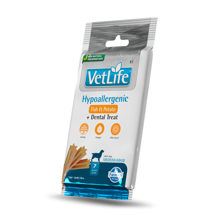 SNACK DOG VET LIFE HYPO FISH M/M 110 GR