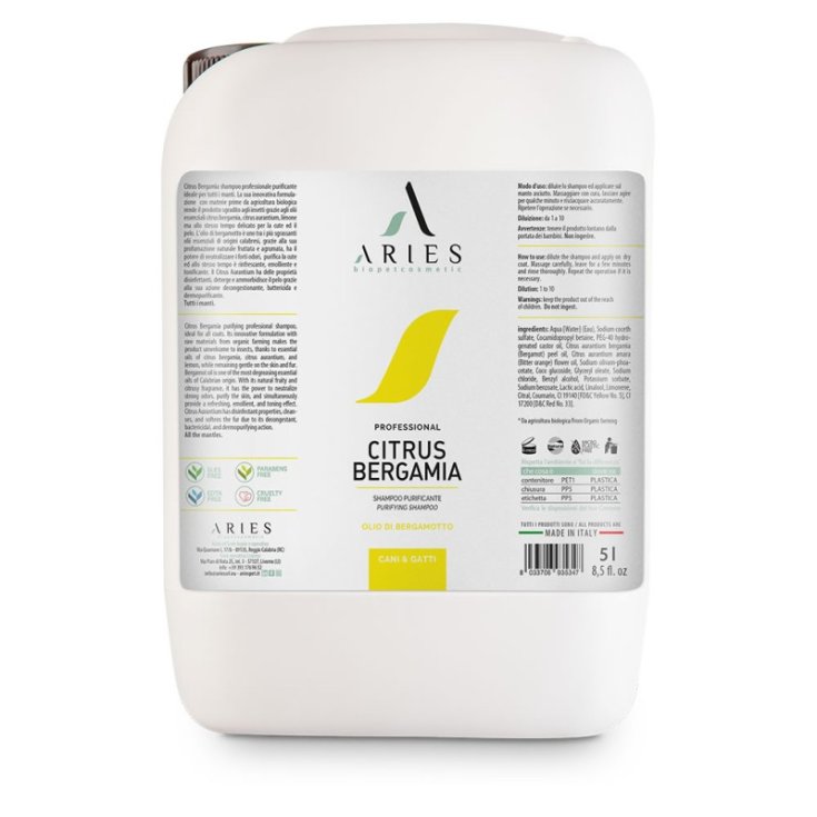 CITRUS BERGAMIA SHAMPOO PURIFICANTE 5 LI CITRUS BERGAMIA SHAMPOO PURIFICANTE 5 LI