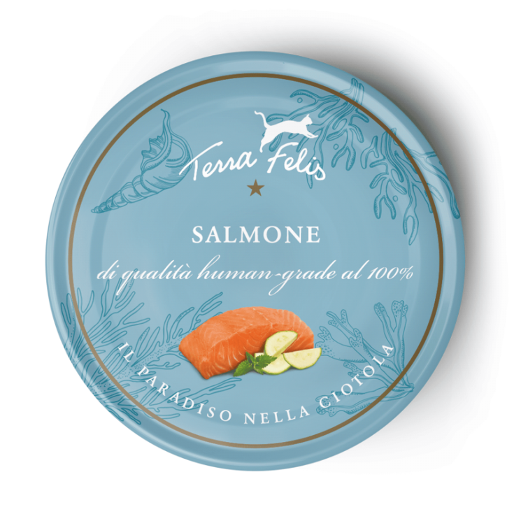 TERRA FELIS SALMONE 80G