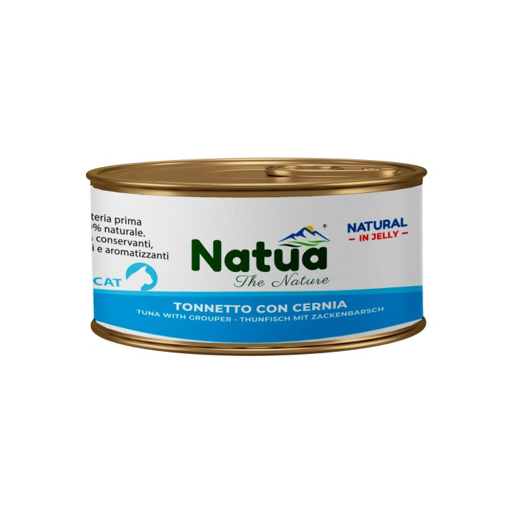 NATUA CAT TONNO CERNIA 150 GR