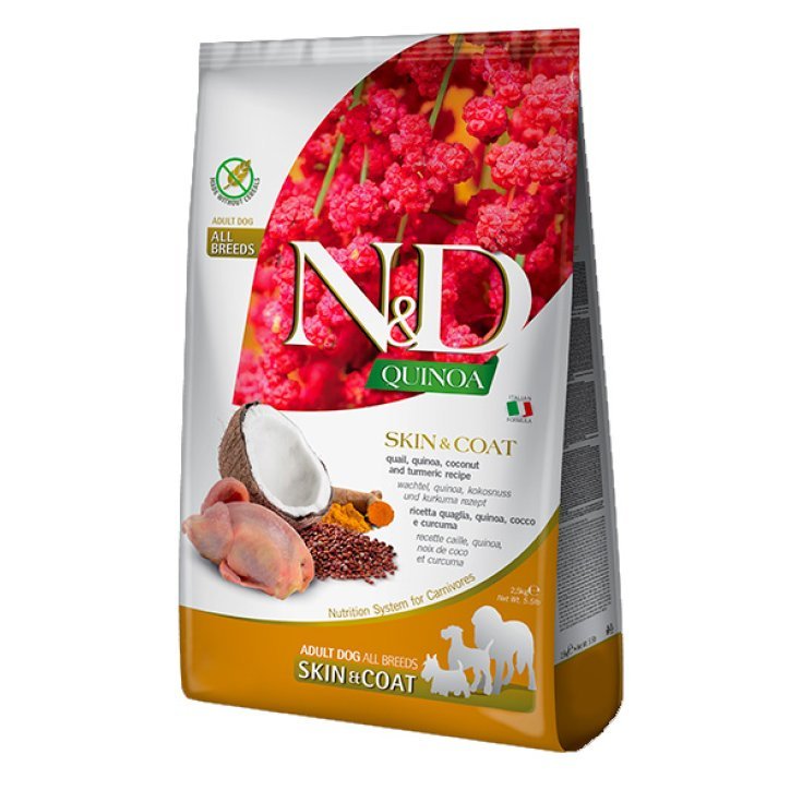 N&D QUINOA DOG AD. MINI QUAGLIA 7 KG