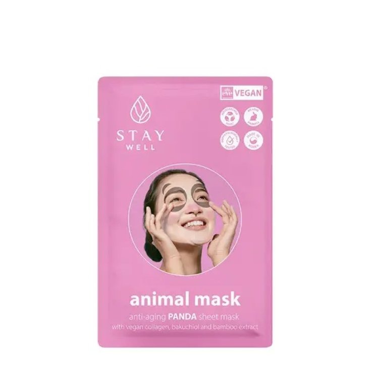 OT S/WELL ANIMAL MASK PANDA