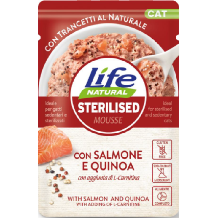 LIFE CAT BST 70 GR STER SALMON/QUINOA