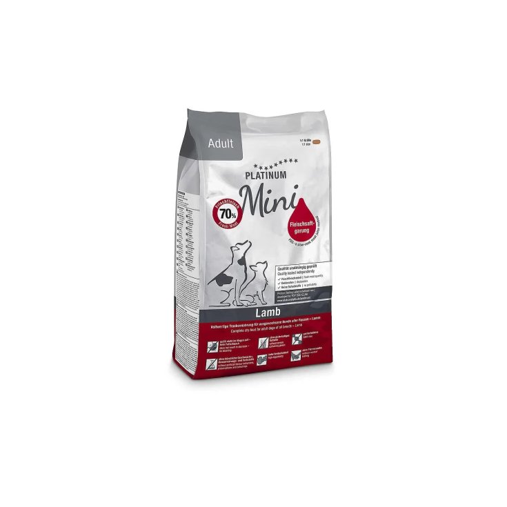 PLATINUM ADULT MINI LAMB 900 GR