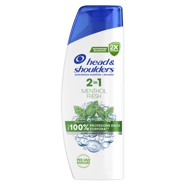 H&S NEW SH 2IN1 MENTHOL 250 ML
