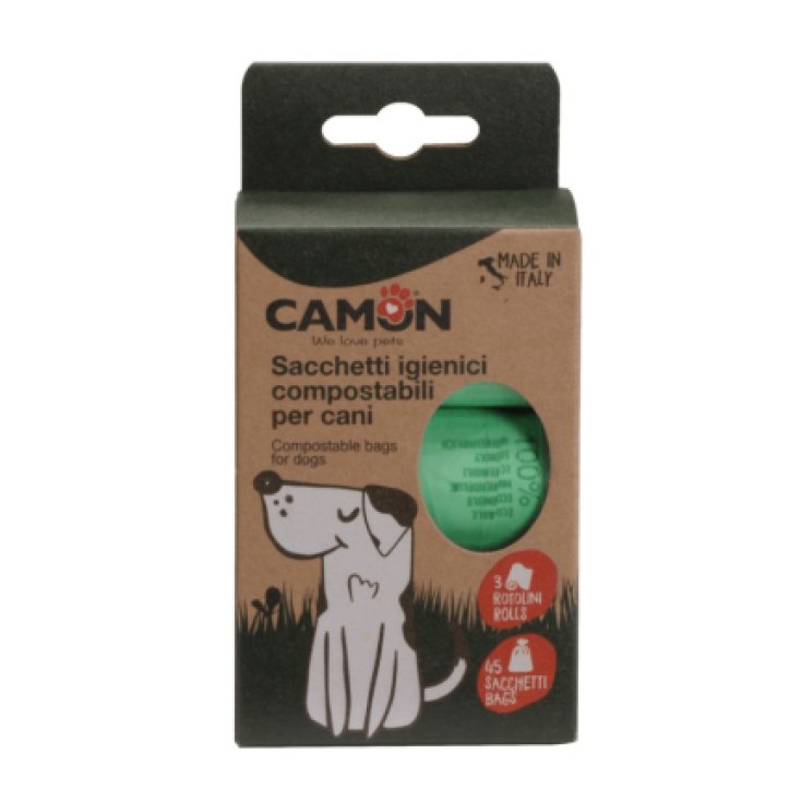 SACCHETTI IGIENICI 3X15 ROTOLI COMPOSTAB