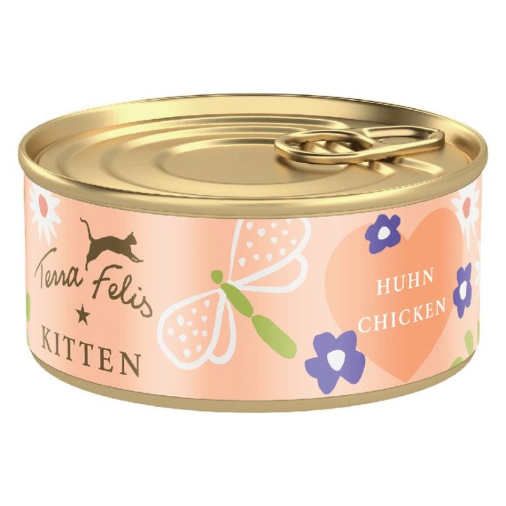 TERRA FELIS KITTEN POLLO 80G