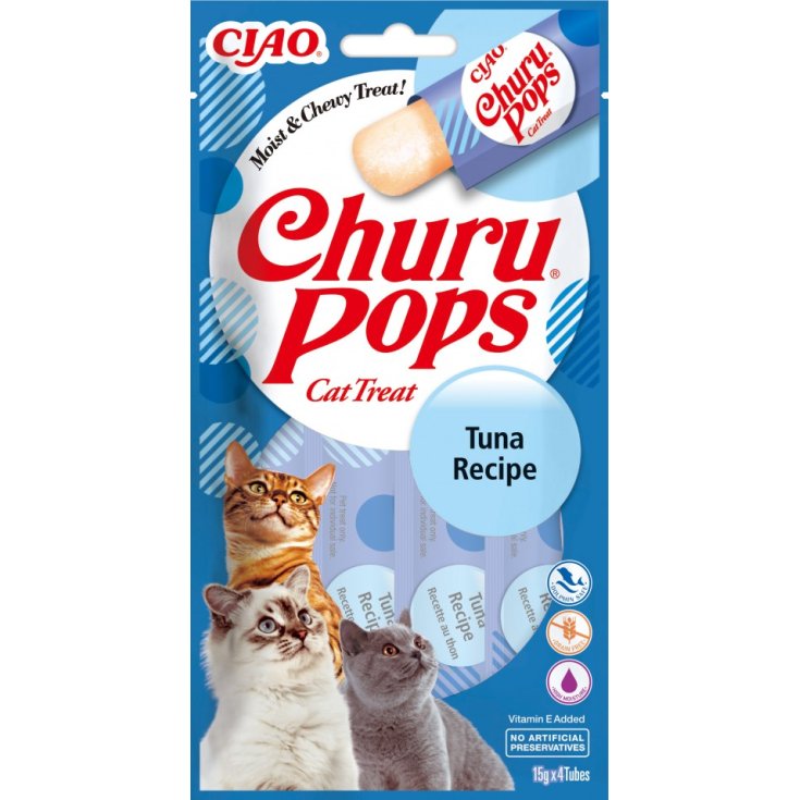 INABA CAT CHURU POPS TONNO 60 G