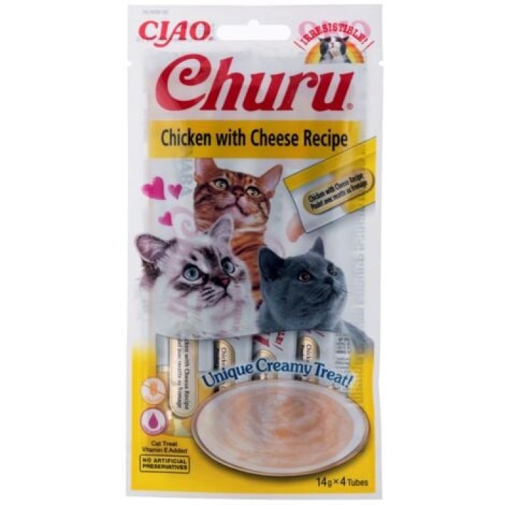 INABA CAT CHURU  POLLO FORMAGGIO 70 G