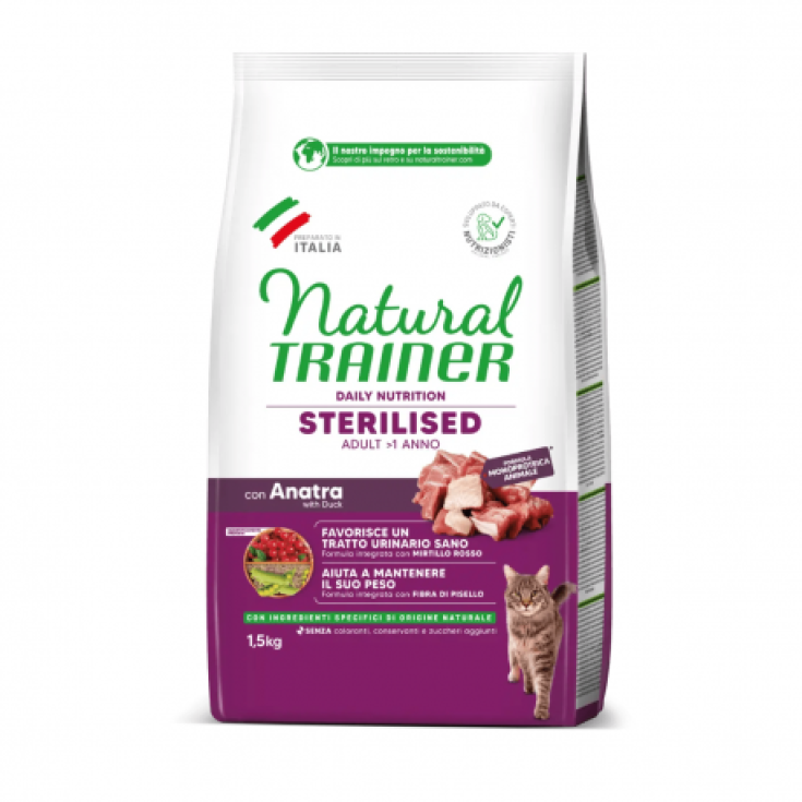 N.F. NATURAL ADULT CAT STER ANATRA 1,5 K