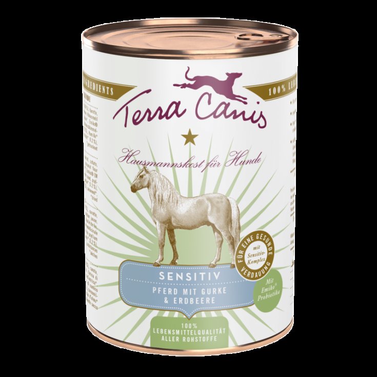 TERRA CANIS SENSITIVE CAVALLO 400G