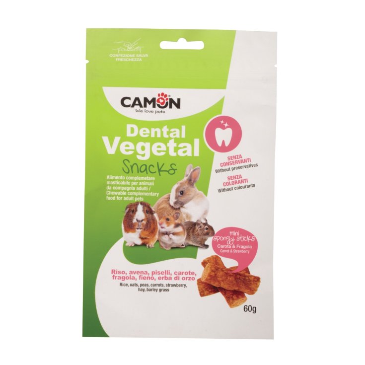 MINI SPONGY STICKS CAROTE FRAGOLE 60G