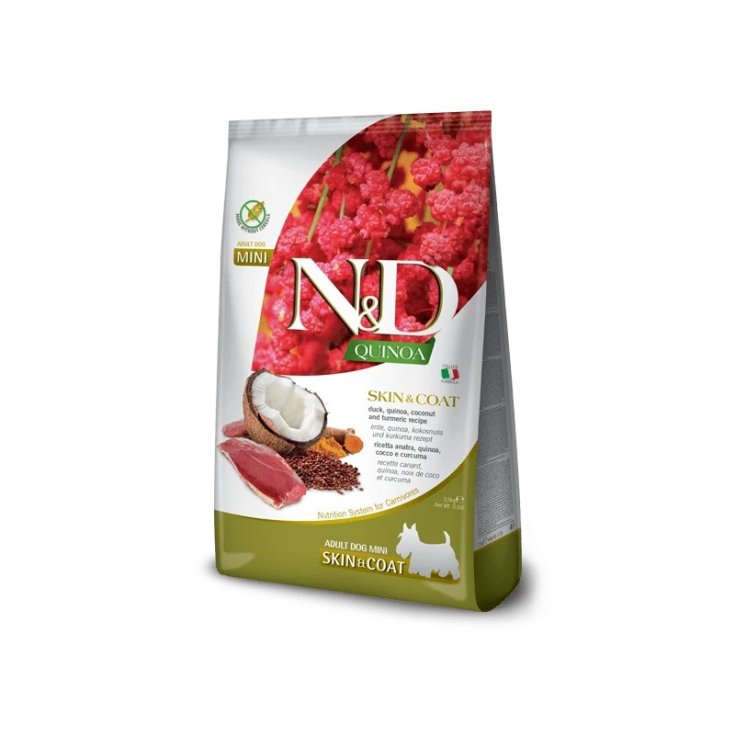 N&D QUINOA DOG AD. MINI ANATRA 7 KG