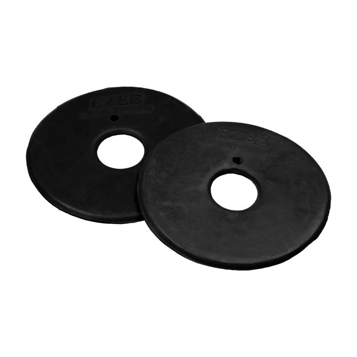 ROSETTE IN GOMMA NATURALE COPPIA