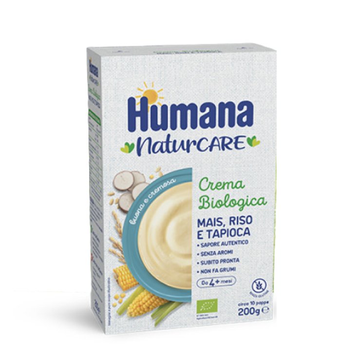 Crema di Mais Riso e Tapioca Humana&nbsp;NaturCARE 200g