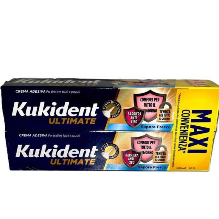 Kukident Ultimate Fresco 2x40g