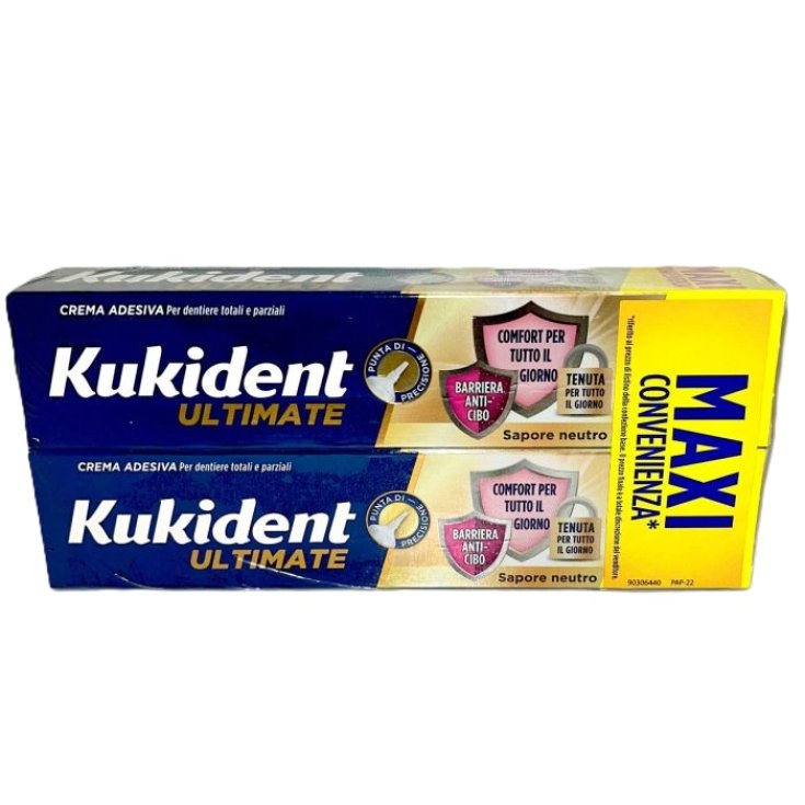 Kukident Ultimate Neutro 2x40g