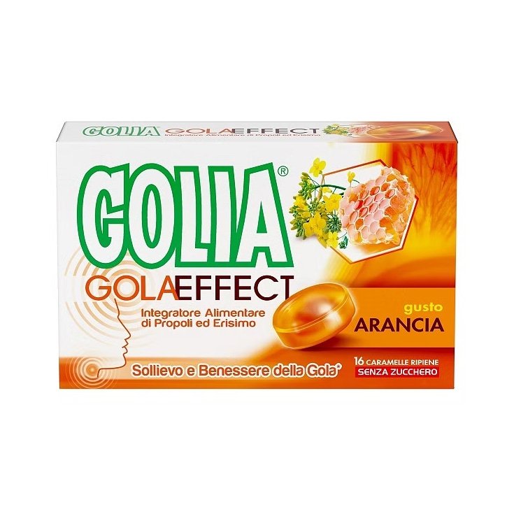 Golia&reg; Gola Effect Arancia 16 Caramelle