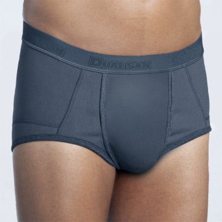 Slip Uomo Contenitivo&nbsp;Grigio Tg.6&nbsp;DualSan
