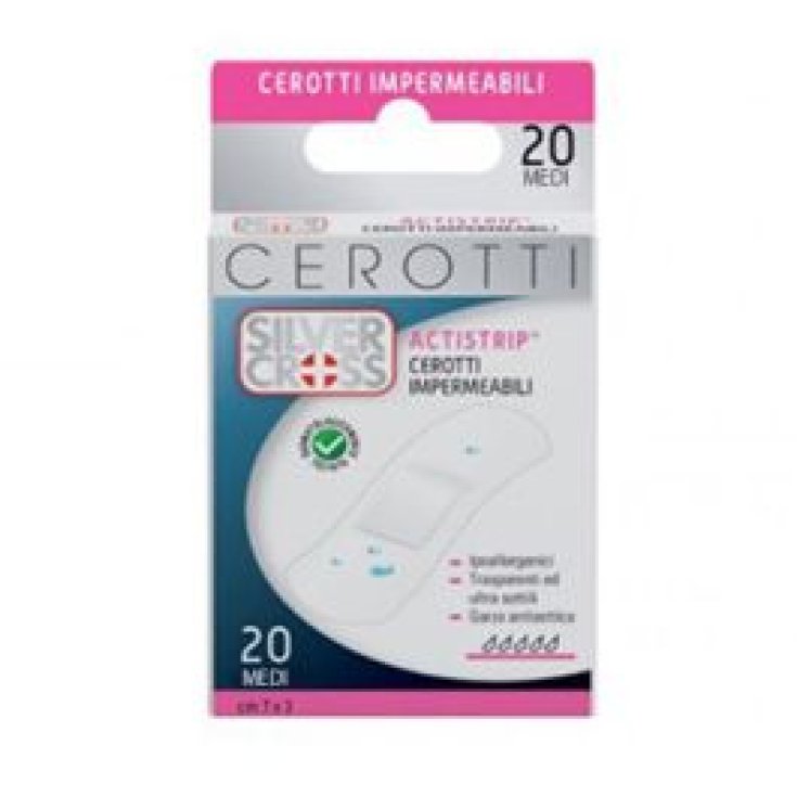 Actistrip Cerotti Impermeabili Silvercross 20 Pezzi