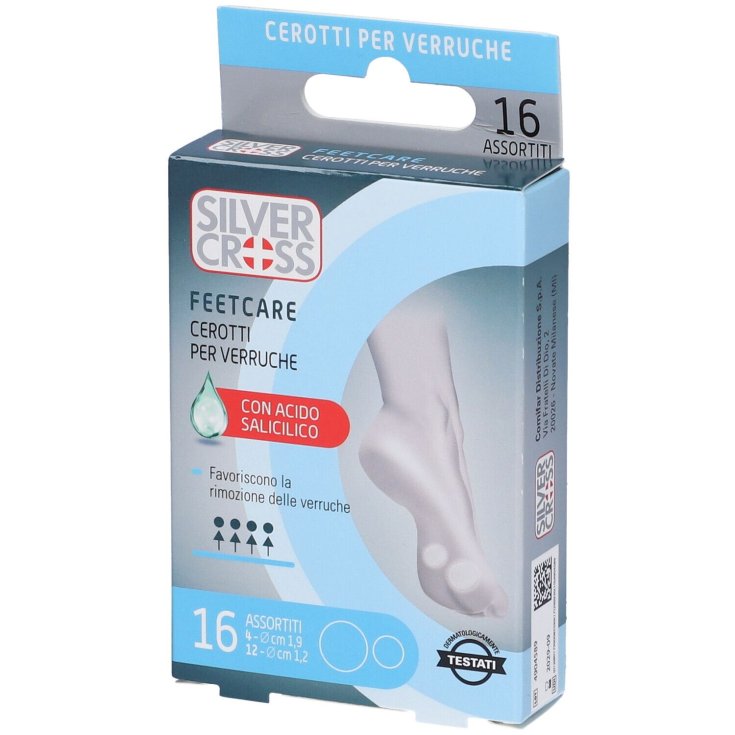 Cerotti Per Verruche SilverCross 16 Pezzi