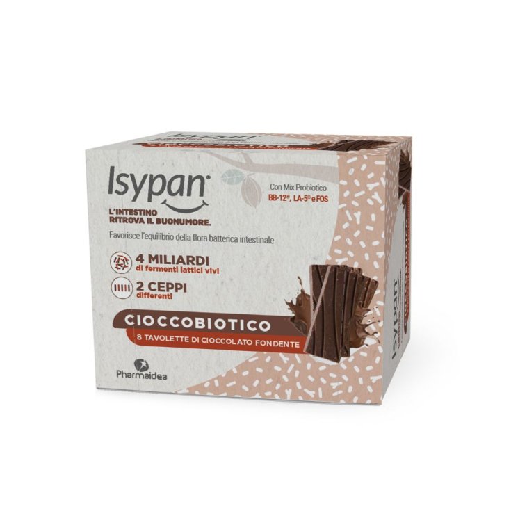 Isypan&reg; Cioccobiotico Fondente Pharmaidea 8 Tavolette