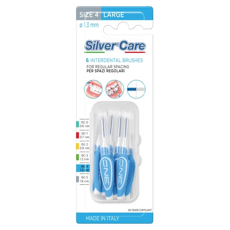 Silver Care Scovolino Interdentale Large 6 Pezzi