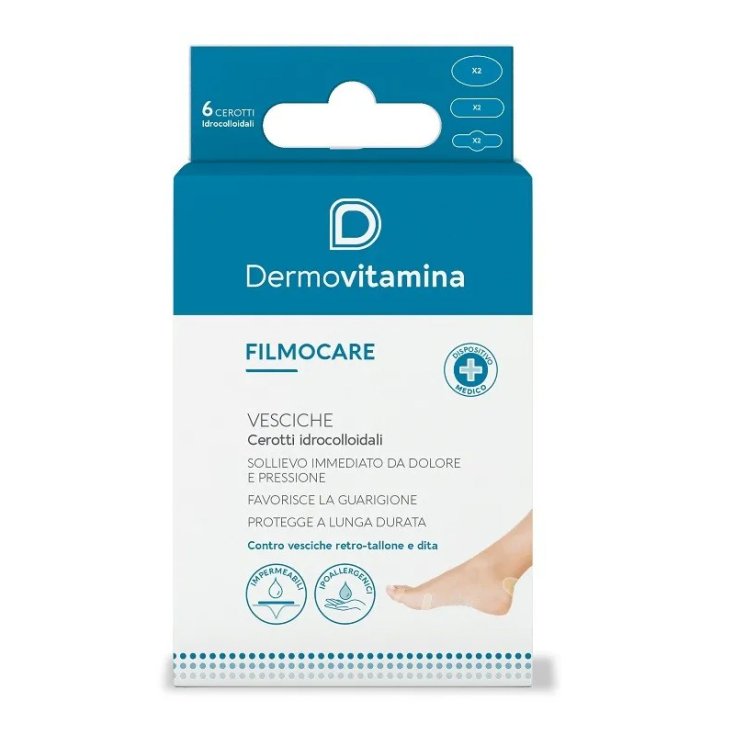 FILMOCARE&reg; Vesciche Cerotti Dermovitamina 6 Pezzi