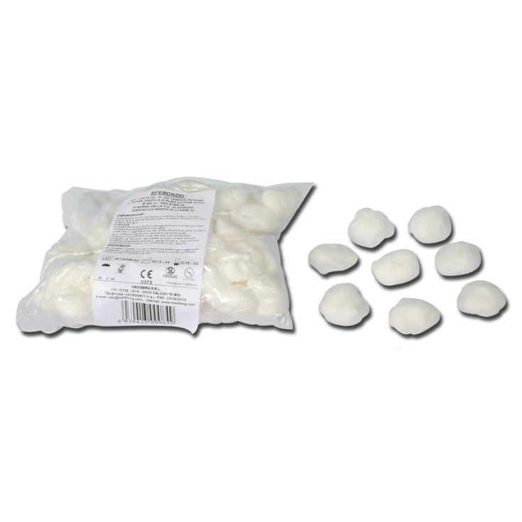 TAMPONI ROTONDI GARZA 30mm GIMA 100 Pezzi