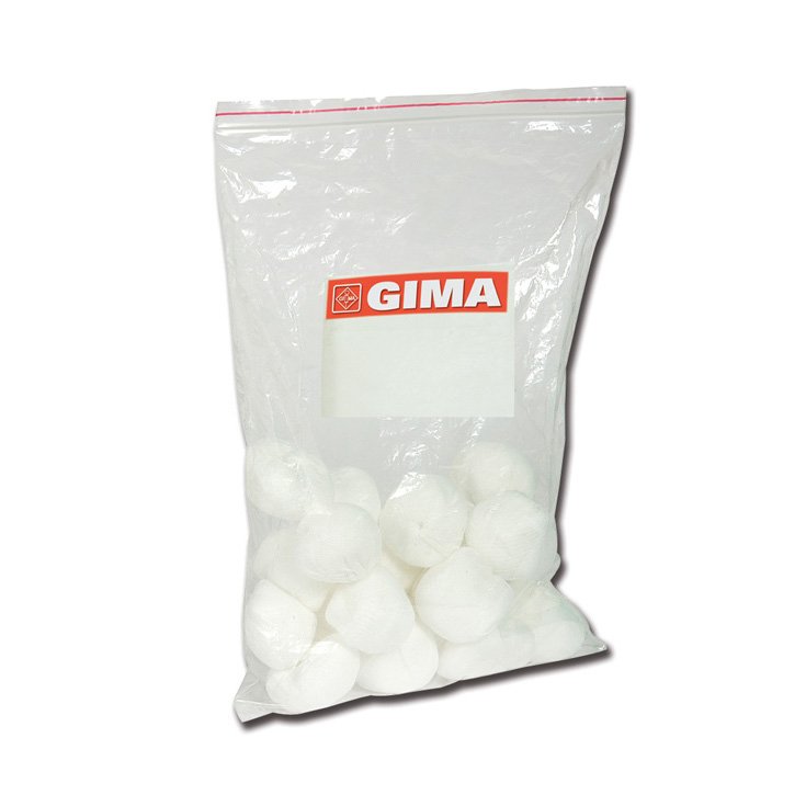 Tampone Cotone 25mm 20 Strati 40/40 GIMA 1000 Pezzi