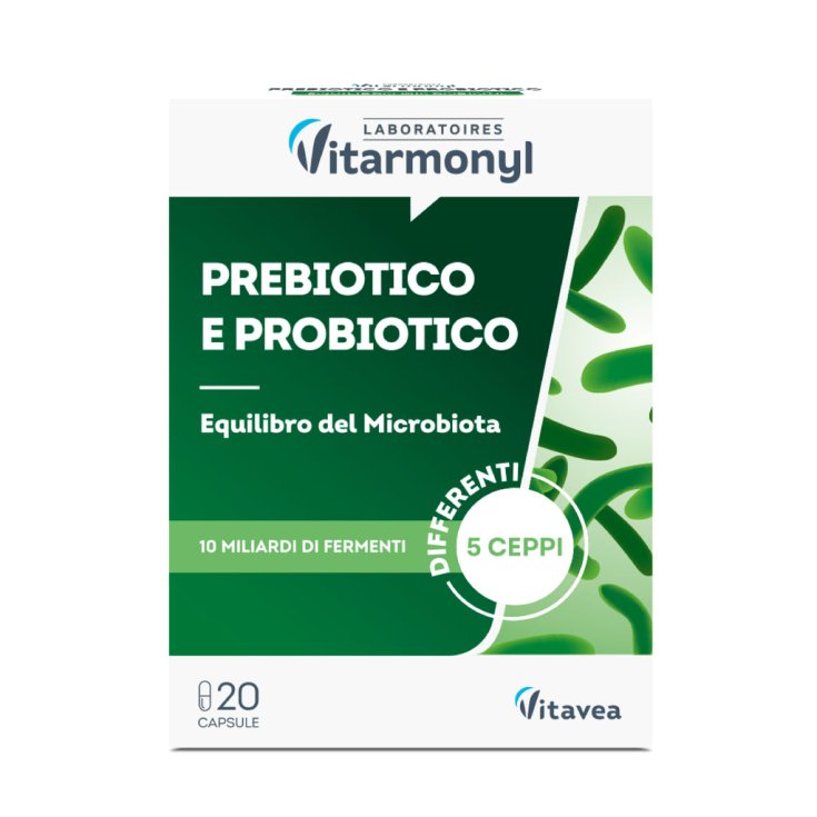 Vitavea Prebiotico E Probiotico Laboratoires Vitarmonyl 20 Capsule