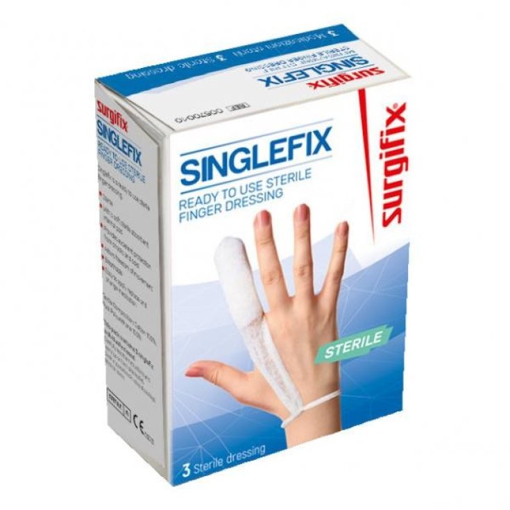 SingleFix Medicazione Dita&nbsp;Tipo B Surgifix 3 Pezzi