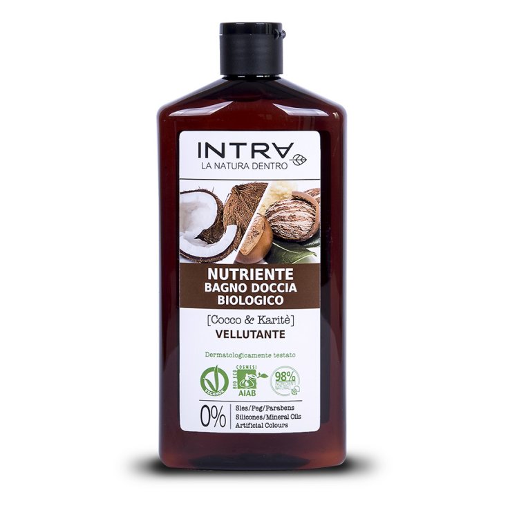 Bagno Doccia Biologico Nutriente Cocco&Karit&egrave; Intra 400ml