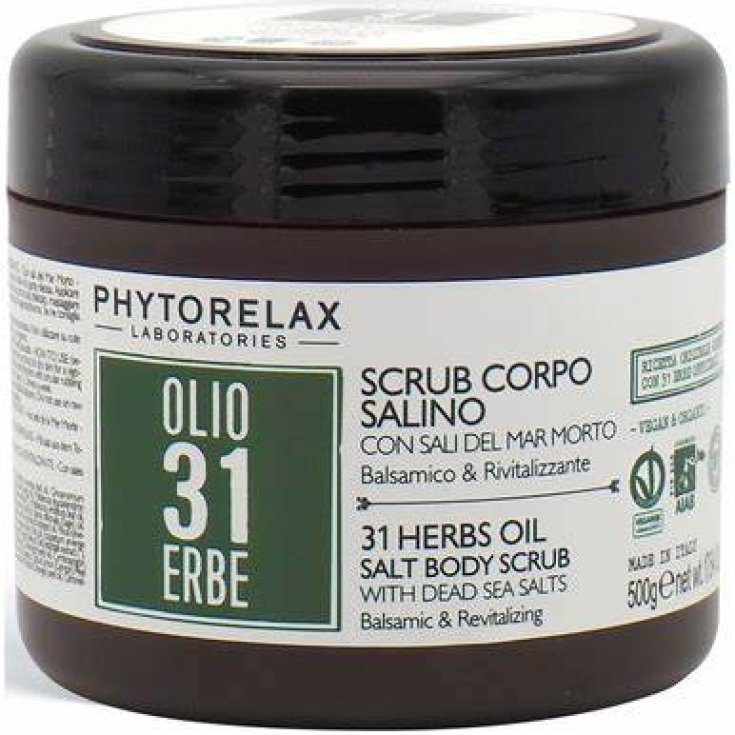 Olio 31 Erbe Scrub Corpo Salino Phytorelax 500ml