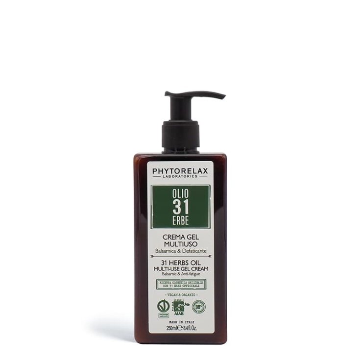 Olio 31 Erbe Crema Gel Multiuso Balsamica & Defaticante Phytorelax 250ml
