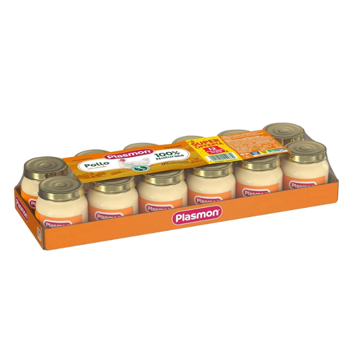 Omogeneizzato Biologico Pollo Plasmon 12x80g