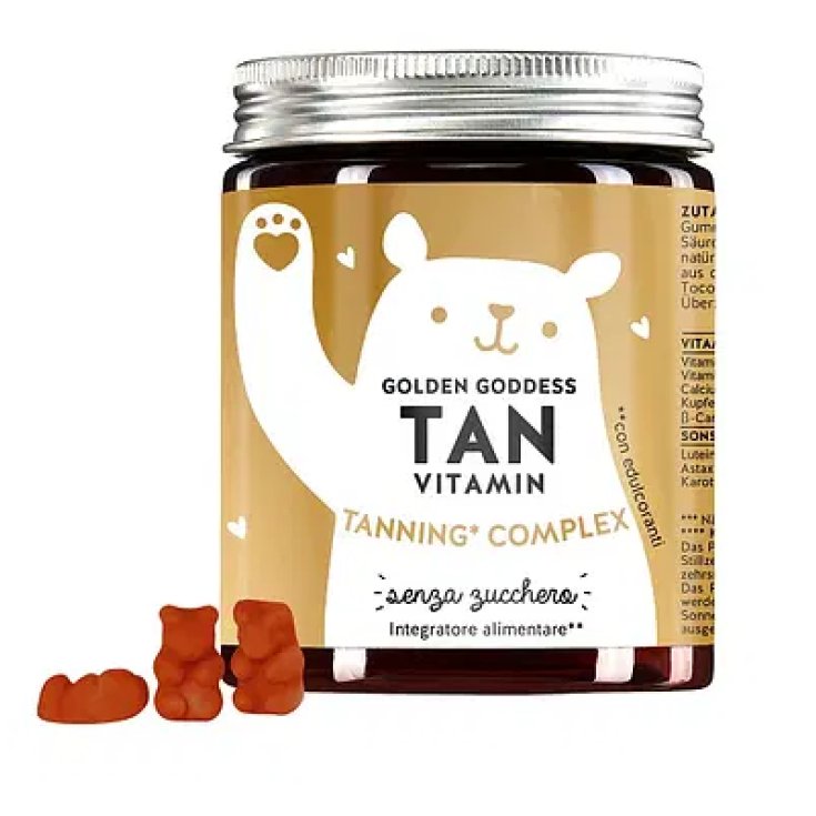 Golden Goddess Tan Vitamin BeautyBears 45 Caramelle Gommose
