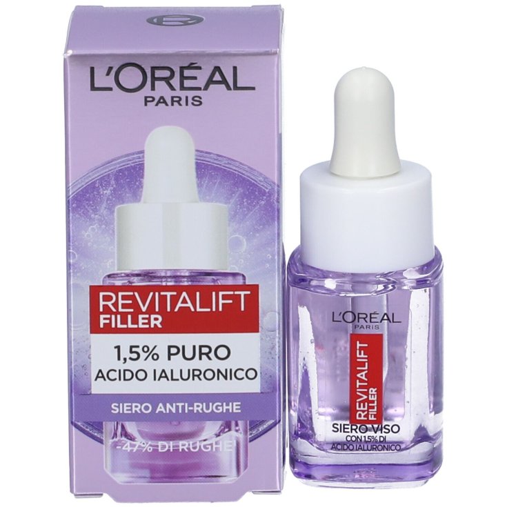Revitalift Filler 1,5% Puro Acido Ialuronico L'Oréal Paris 15ml Revitalift Filler 1,5% Puro Acido Ialuronico L'Oréal Paris 15ml