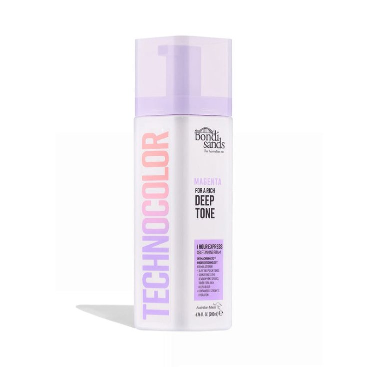 Technocolor Magenta 1 Hour Express Self Tanning Foam Bondi Sands 200ml