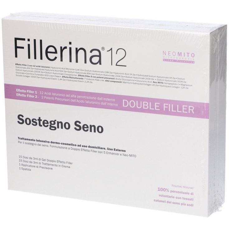Fillerina 12 Double Filler Neo-Mito Sostegno Seno Labo 50ml+50ml